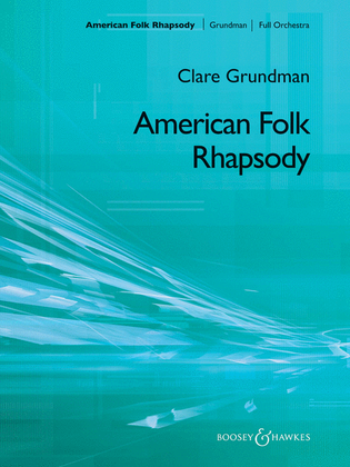 Book cover for American Folk Rhapsody