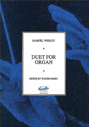 Book cover for Duet for Organ, No. 19