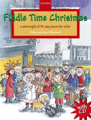 Book cover for Fiddle Time Christmas