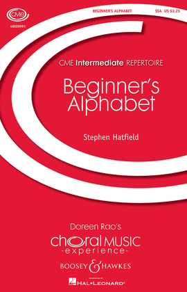 Book cover for Beginner's Alphabet