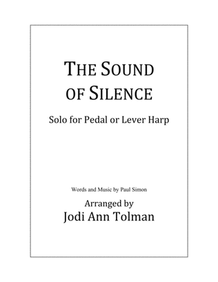 Book cover for The Sound Of Silence