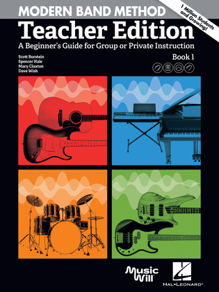 Book cover for Modern Band Method – Teacher Edition