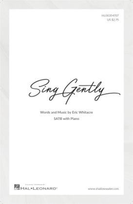 Book cover for Sing Gently