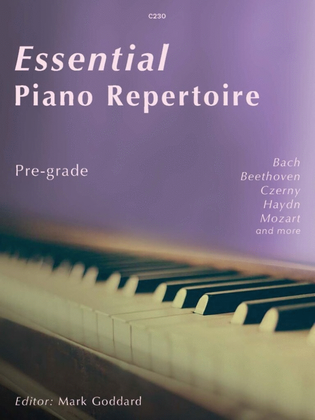 Book cover for Essential Piano Repertoire Pre-grade