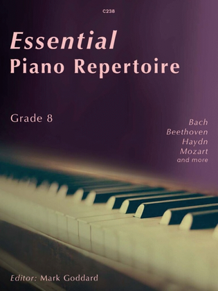 Book cover for Essential Piano Repertoire Grade 8