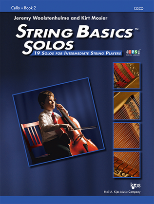 Book cover for String Basics Solos Book 2 - Cello