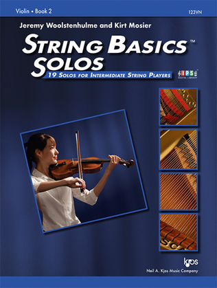 Book cover for String Basics Solos Book 2 - Violin