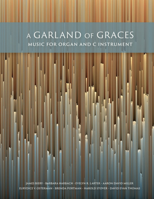 Book cover for A Garland of Graces: Music for Organ and C Instrument