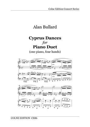 Book cover for Cyprus Dances (for Piano Duet)