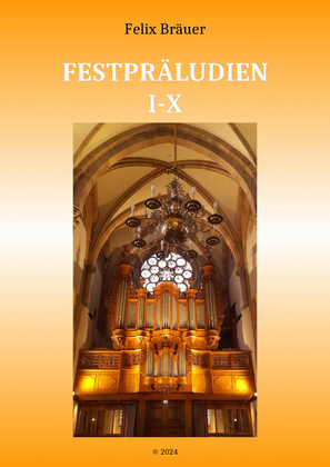 Book cover for Festpräludien I-X