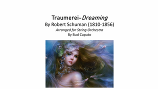 Book cover for Traumerei Arranged For String Orchestra