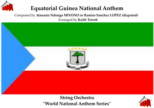 Book cover for Equatorial Guinea National Anthem for String Orchestra - Score Only