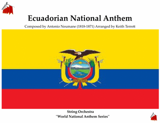 Book cover for Equadorian National Anthem for String Orchestra - Score Only