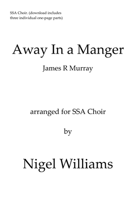 Book cover for Away In A Manger