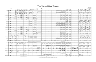 Book cover for The Incredibles (Main Theme)