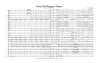 Book cover for Perry The Platypus Theme