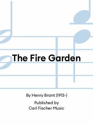 Book cover for The Fire Garden