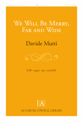 Book cover for We Will Be Merry, Far and Wide