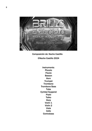 Book cover for Brillo en el Cielo