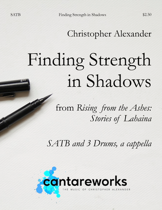 Book cover for Finding Strength in Shadows (from "Rising from the Ashes: Stories of Lahaina")