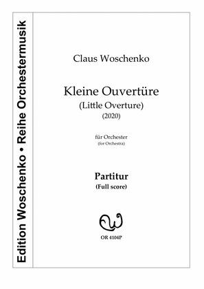 Book cover for Kleine Ouvertüre für Orchester (Little Overture for Orchestra)