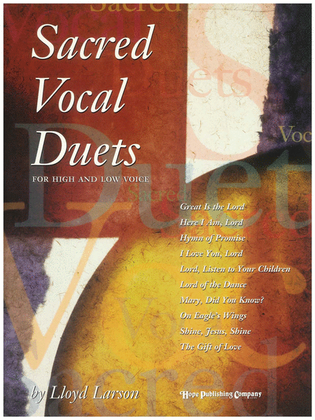 Sacred Vocal Duets (for High and Low Voice)