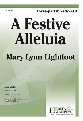 Book cover for A Festive Alleluia